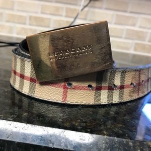 32-34sz Burberry belt authentic 100%